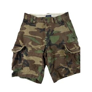 Polo by Ralph Lauren Men's Camo Cargo Shorts - Brown/Green